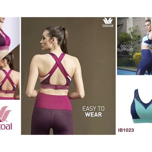Wacoal Sport Bra Kawat Busa Tipis Dynac