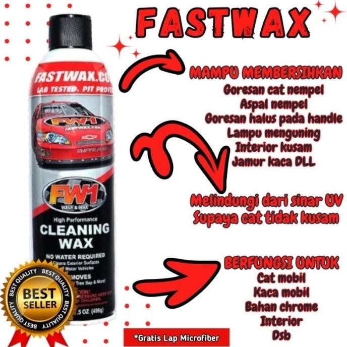 TERBARU - fastwax fw1 cleaning wax