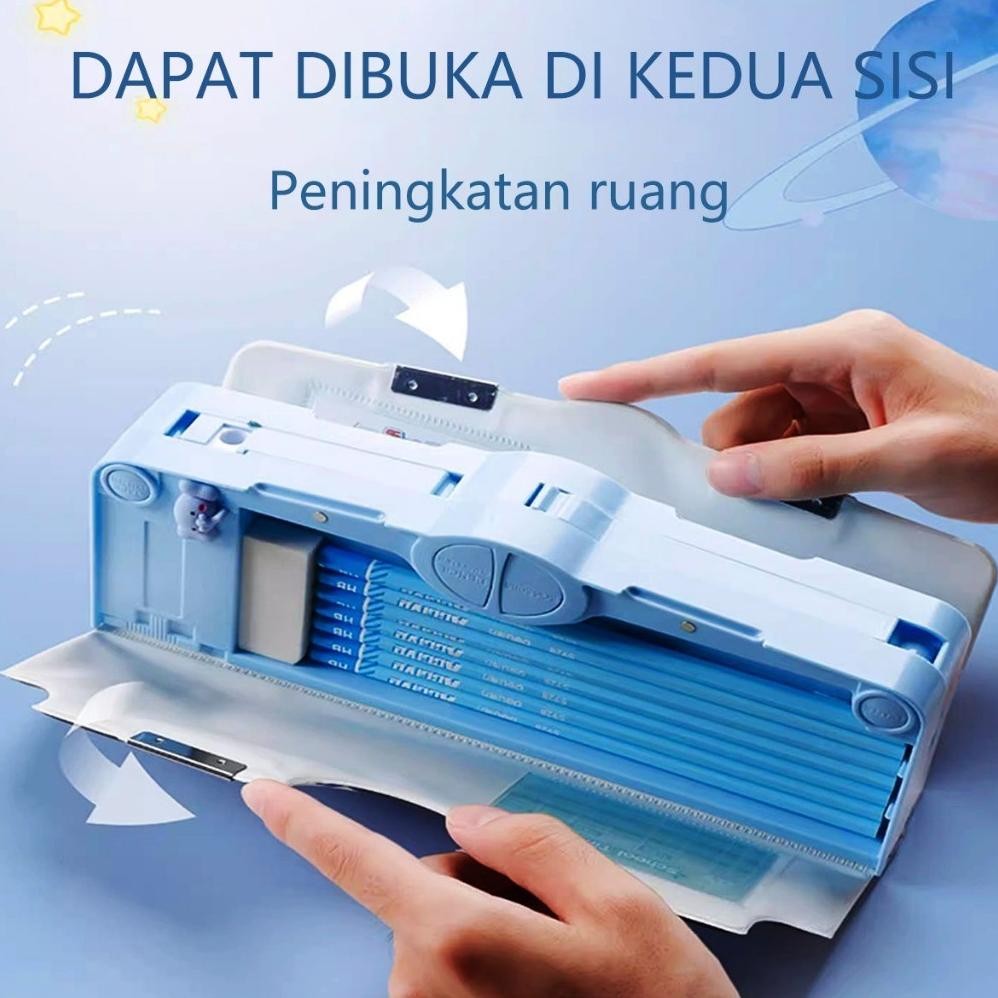 

COD Kotak alat tulis kartun multifungsi portabel band pembelajaran hadiah alat penyimpanan alat penyimpanan Am67