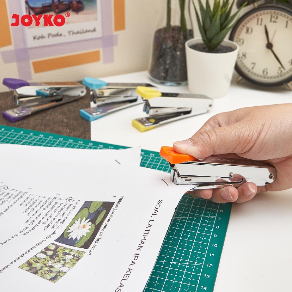 

TERLARIS JOYKO STAPLER HD10 KECIL STEPLER NO.10 ALAT STEPLES HEKTER HD-10CL LUSIN [12PCS] gq-68