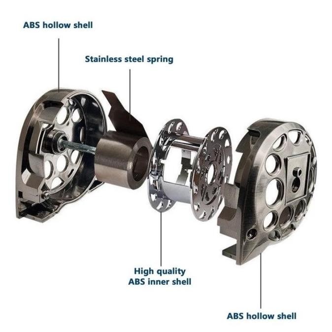 7.5m Alat Ukur Meteran Roll ABS 3m/5m/7.5m Panjang Stainless