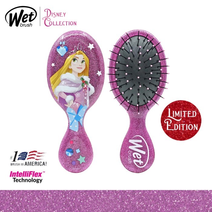 The Wet Brush Mini Disney Glitter Ball Rapunzel