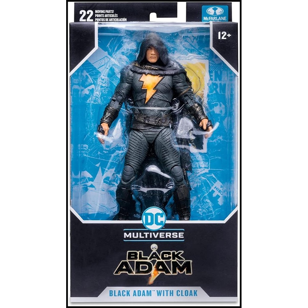 Mcfarlane Toys Dc Black Adam - Black Adam With Cloak