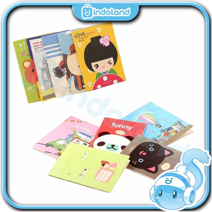 

INDOLAND R038 BUKU TULIS MINI CARTOON NOTE BOOK KARTUN CATATAN LUCU ANAK SEKOLAH IMPOR MURAH BATAM