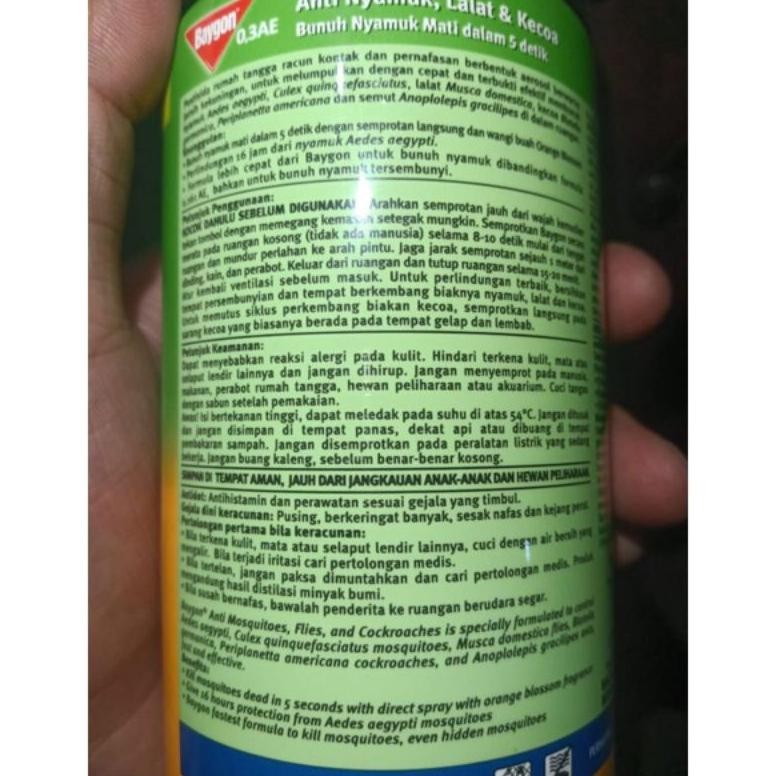Baygon Obat Nyamuk Semprot 200 Ml - Termurah