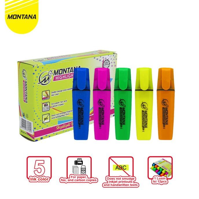 

TERMURAH - HIGHLIGHTER MONTANA (SH-1)