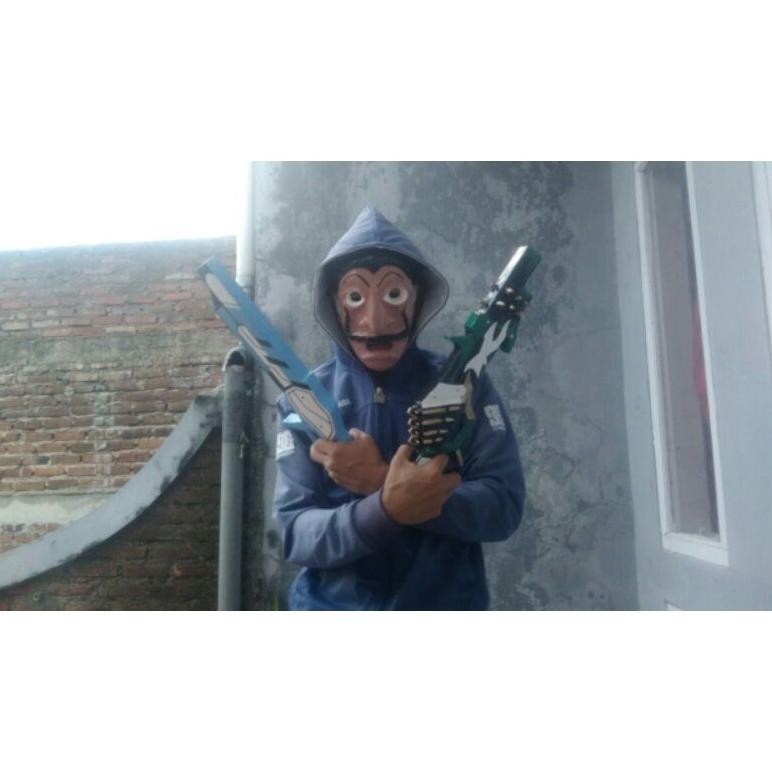 Of14 Senjata mainan anak skin ff Ghost Famas Original