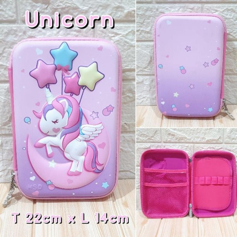 

Special Sale! AS Kotak tempat pensil hardcase Anak-anak Timbul 2D/3D bahan Import Termurah