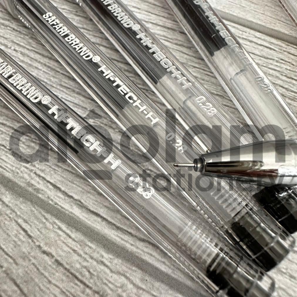 

BYP-27 SELUSIN ( 12 PCS ) Pulpen Hi-Tech-H Hitech Hitec Safari 0.28 mm Gel Pen Hi-Tech-H Safari 0.28mm Terlaris