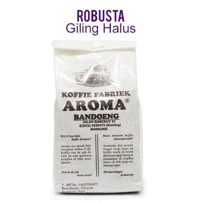 

Kopi Aroma Robusta Halus 250 Gr