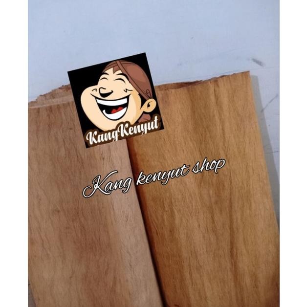 [LARIS] Kulitkayu lembaran kulit kayu terap kulit kayu honai kulit lantung kulit kayu waru size XL l