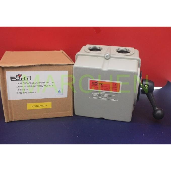 TERBARU - Cam Stater Starter Handle Switch Ohm Saklar 16A/32A - 4P FORT Premium