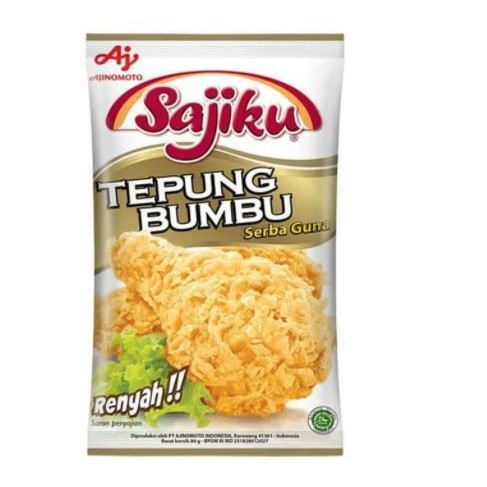 

SAJIKU TEPUNG BUMBU SERBAGUNA 900GR - 009697