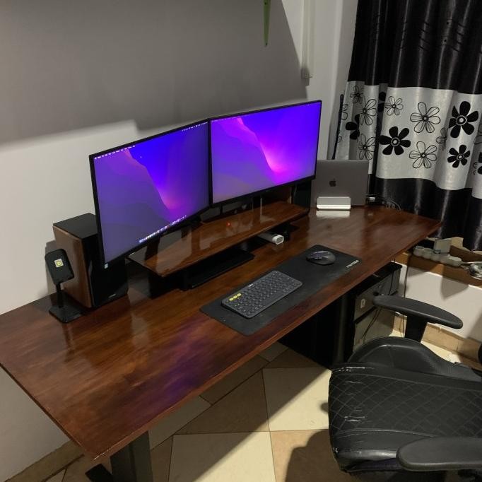 

Desk Shelf Stand Monitor Asli Jati