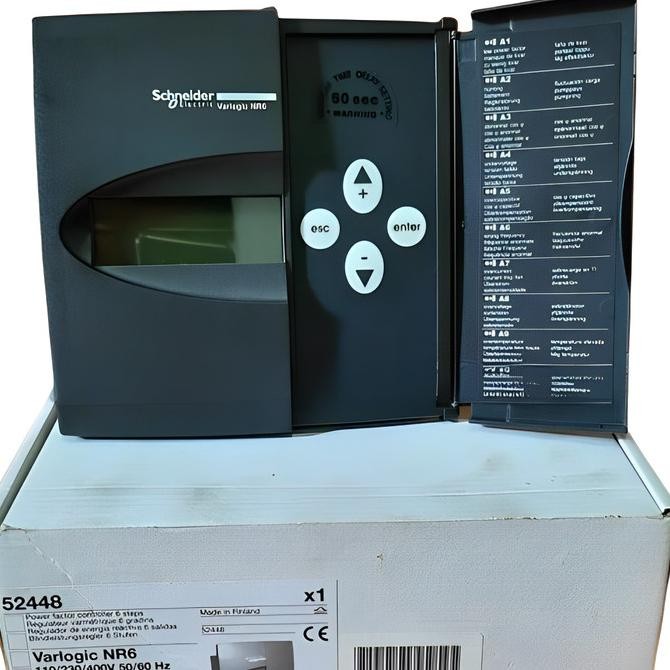 Regulator Capacitor Pfr Varlogic Nr6 6 Step Schneider Original New