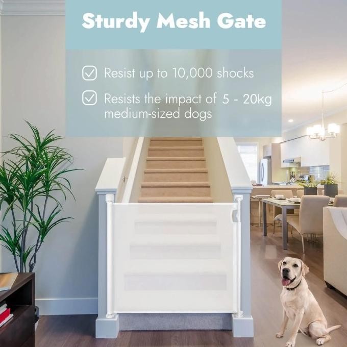 Pagar Pembatas Hewan / Kandang Pagar Anjing Kucing / Pintu Penghalang