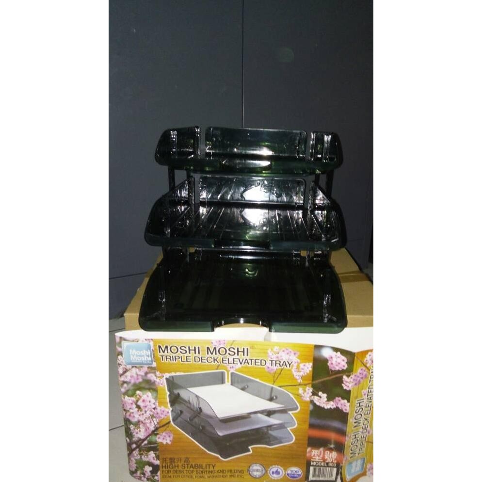 

Rak Susun 3 Tingkat / Triple Deck Elevated Tray [ Brunr ]