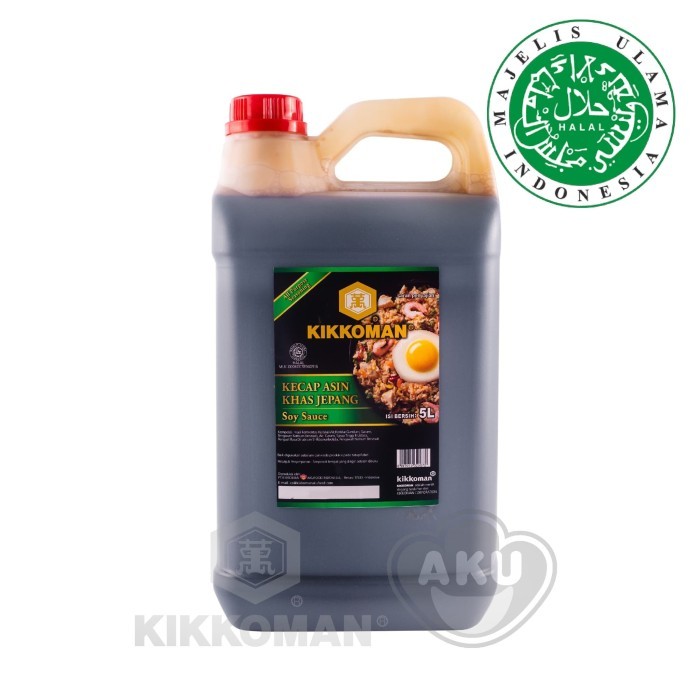 

Kikkoman Kecap Asin Jepang Halal Jerigen 5L