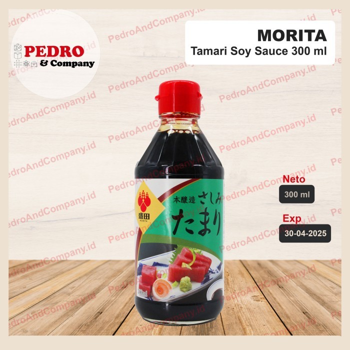 

Morita Tamari Soy Sauce 300 Ml - Kecap Asin Import Jepang