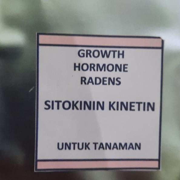 Kinetin Sitokinin Hormon Zpt Pupuk Pertumbuhan Tanamam