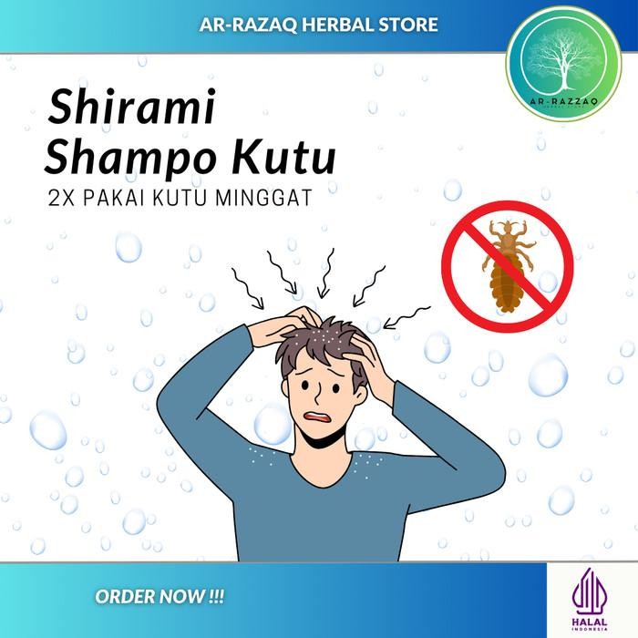 Shampo Kutu Rambut Anak & Dewasa - Shampo Shirami - Shampo Anti Kutu