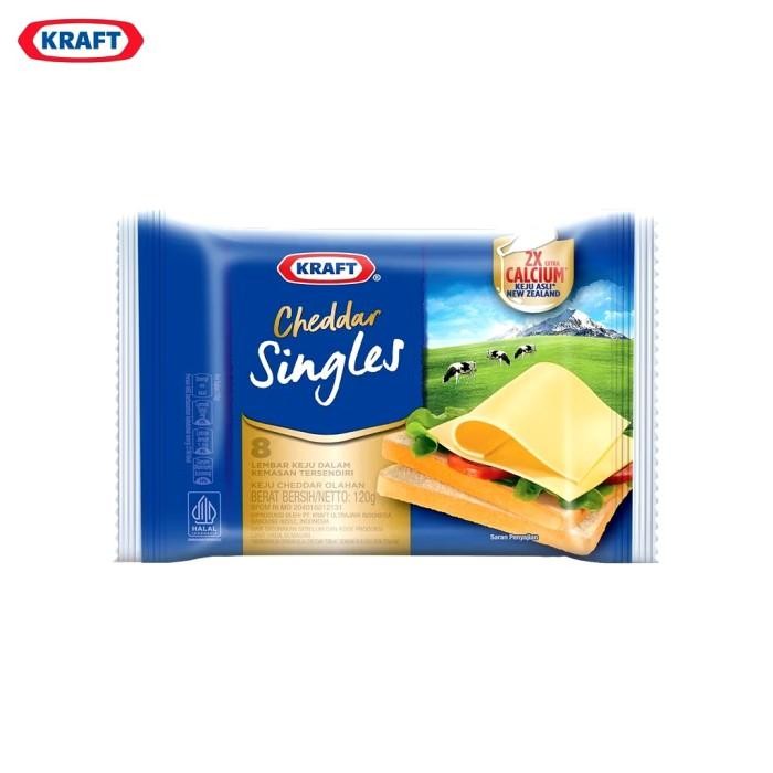 

kraft keju slice singles isi 8 high calsium