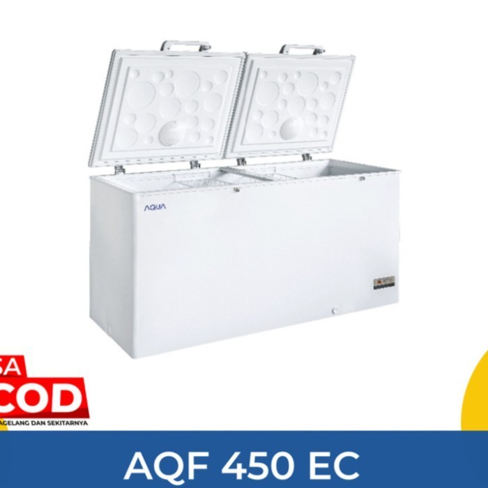 AQUA JAPAN CHEST FREEZER AQF 450 EC Kapasitas 429 Liter AQF450 AQF450EC 450EC