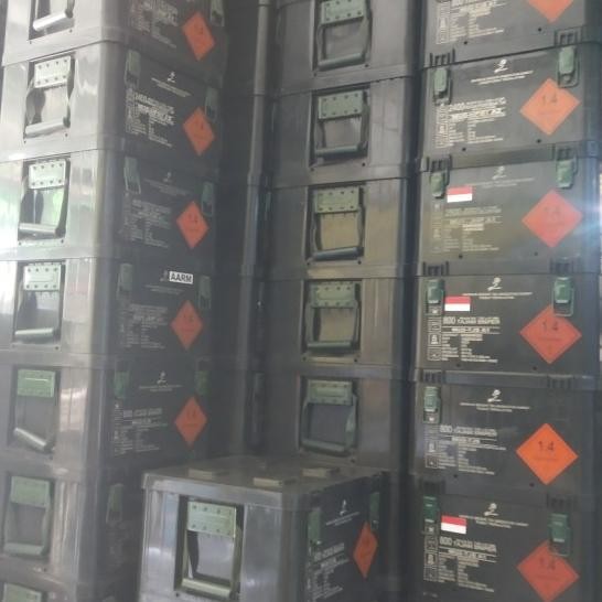 Box Kotak Plastik Amunisi Pluru Pindad Serbaguna