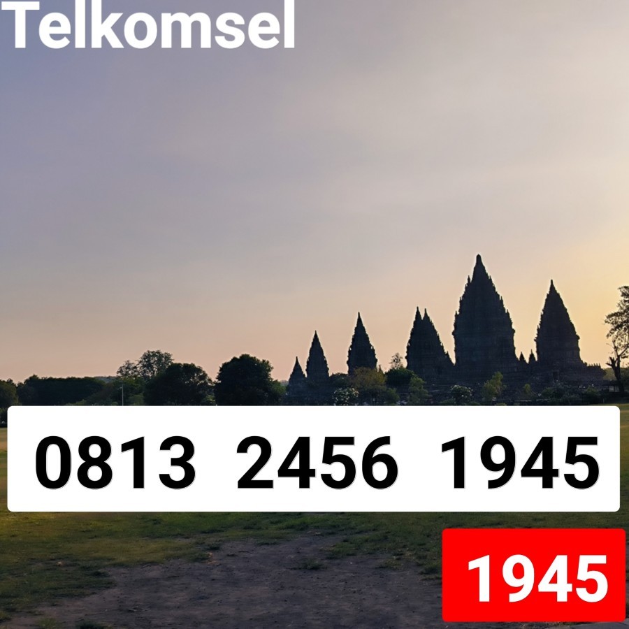 KARTU PERDANA NOMOR CANTIK TELKOMSEL SIMPATI NOMOR CANTIK SIMPATI 0813 2456 1945