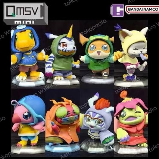 BNQ BNFIGURE BN FIGURE DIGIMON ADVENTURE COSTUME VOL 3 QMSV | BLINDBOX TERMURAH