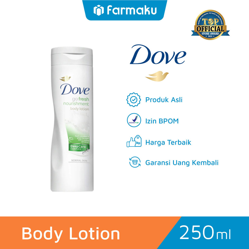 Dove Lotion Go Fresh Nourishment 250 ml