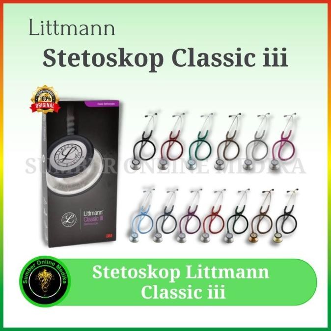 STETOSKOP LITTMANN CLASSIC III DEWASA/ LITTMANN CLASSIC
