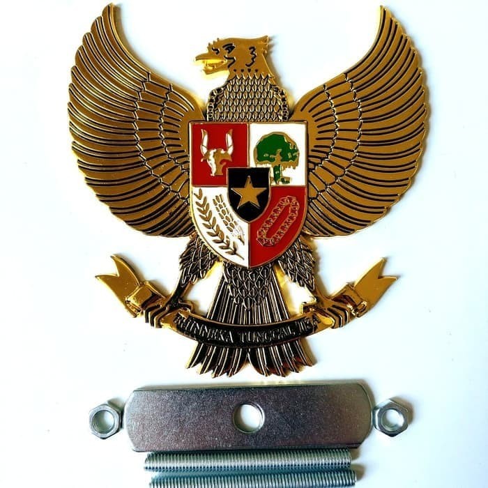 Logo / Emblem Grill & Plat Nomor Mobil Garuda Pancasila mobil ertiga