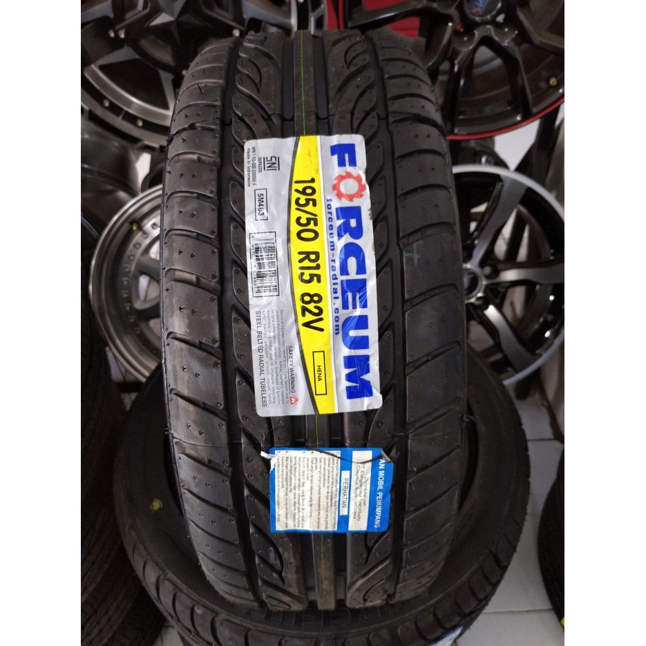 Ban Mobil 195/50 R15 FORCEUM HENA 195 50 Ring 15 Ban Tubeless