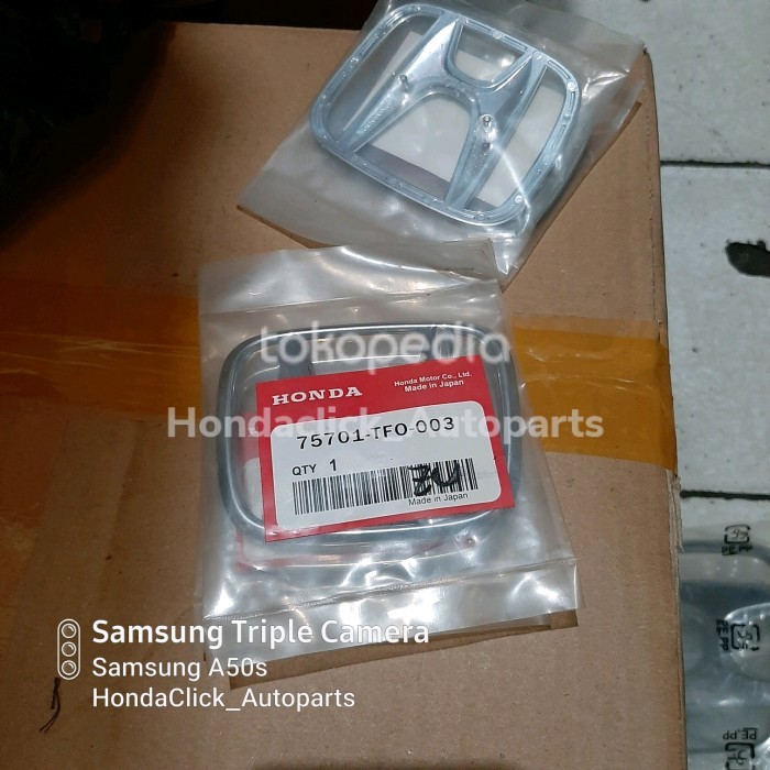Emblem / Logo H Belakang Bagasi Honda Jazz Rs Ge8 2008-2013