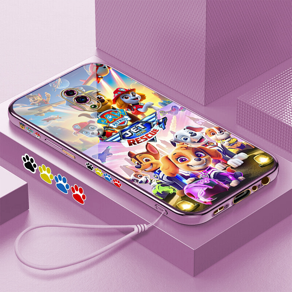 [Pengiriman lokal] OPPO Reno 3 4 4f 5 5k 6 7 7z 8 8T 8Z 4G 11F 5G Casing Ponsel PAW Patrol: Jet to t
