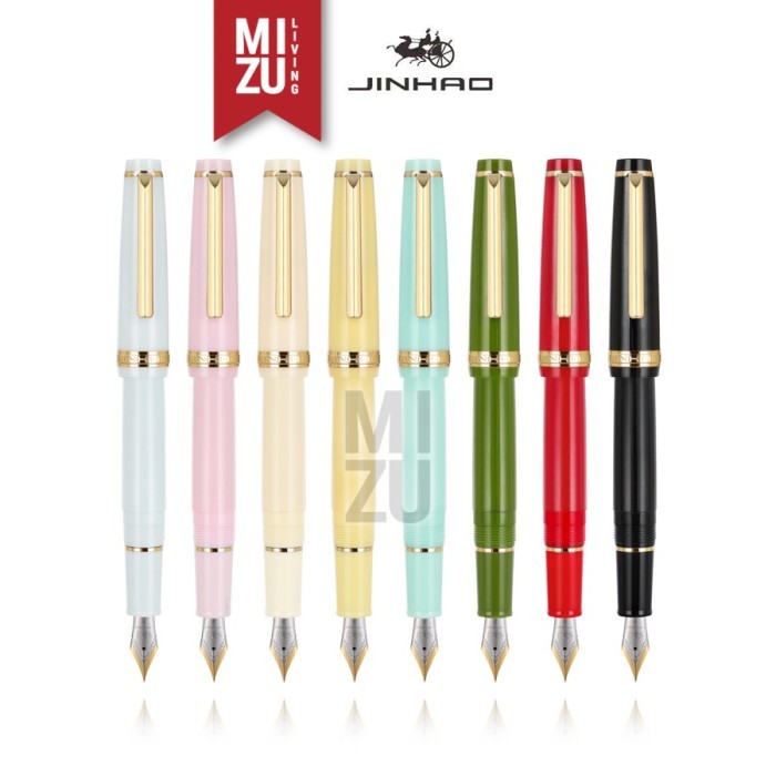 

Terlaris JINHAO 82 #1 SOLID Color Fountain Pen Inspired By Sailor Pro Gear Slim SALE