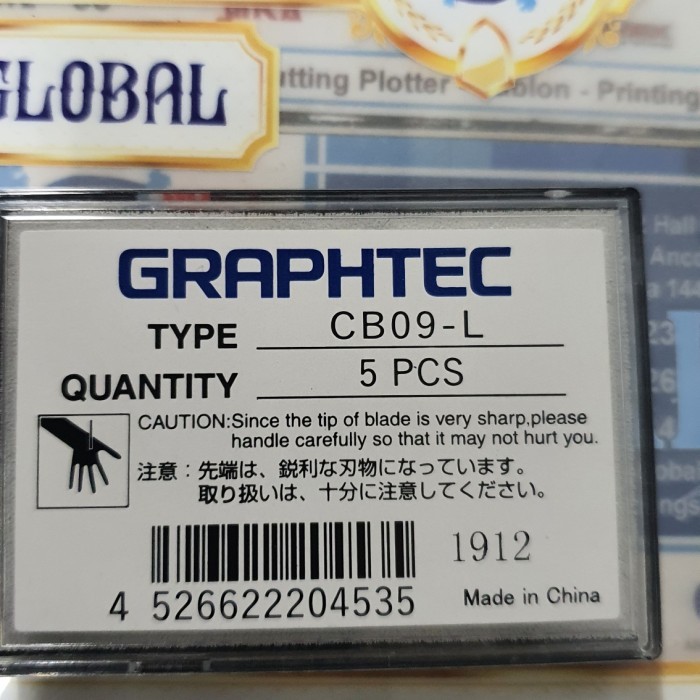 

Terlaris Cutting Blade BESI CB09 ORI Mesin Cutting GRAPHTEC SALE