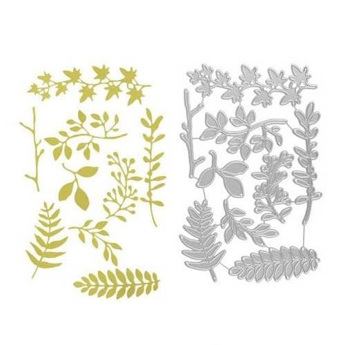 

Terlaris Cutting Dies - Nine Leaves Pattern (9pcs) SALE