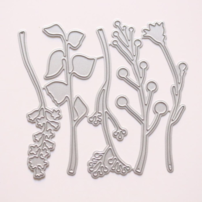 

Terlaris Cutting Dies - Woodland Flowers Greenery (5pcs) SALE