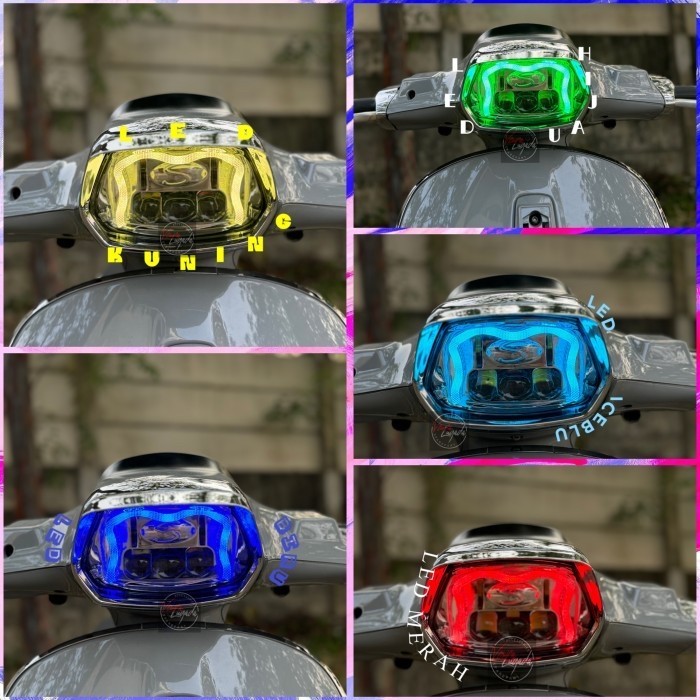 headlamp daymaker vespa sprint