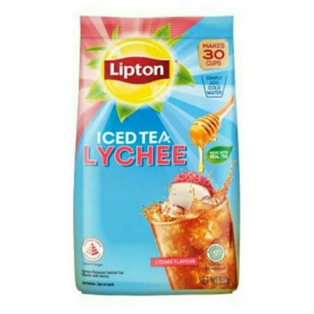 

lipton ice tea lychee powder 510 gram 12 pcs