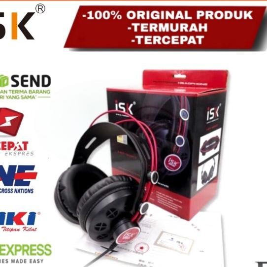 Headphones Isk Hp580 / Hp 580 / Hp-580 Headphone Studio Monitng