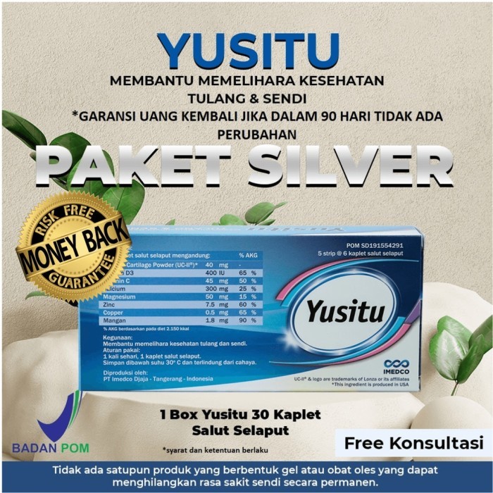 Yusitu - Paket Silver - Obat Nyeri Sendi Terbaik
