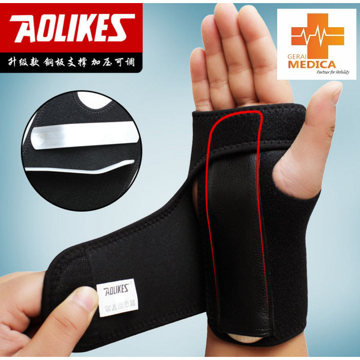 Aolikes / Wrist Support / Wrist Support With Steel Splint For Cts