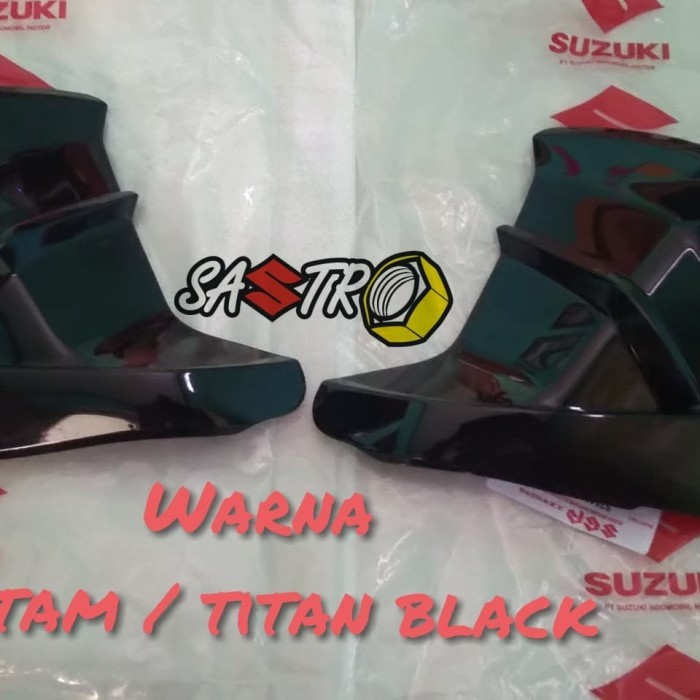 sirip kantong box legshield inner abu abu blue shine hitam skywave