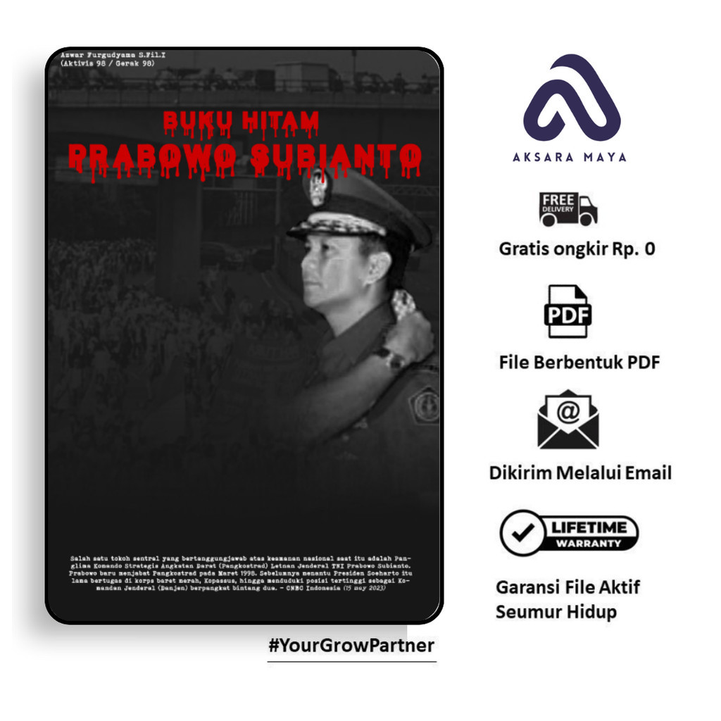 

1396. Buku Hitam Prabowo Subianto (sejarah indonesia)