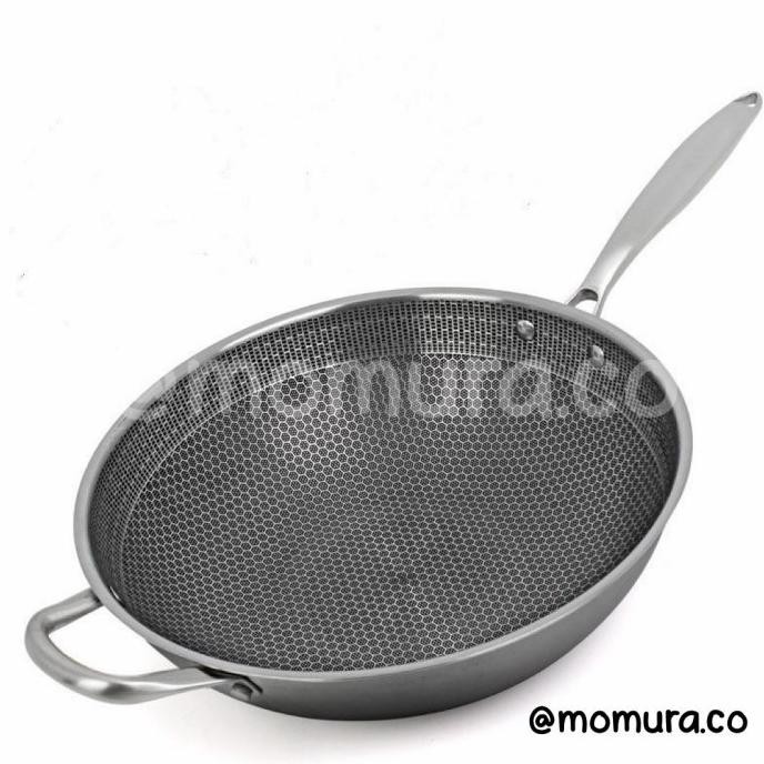 Wok Pan Stainless Steel Import