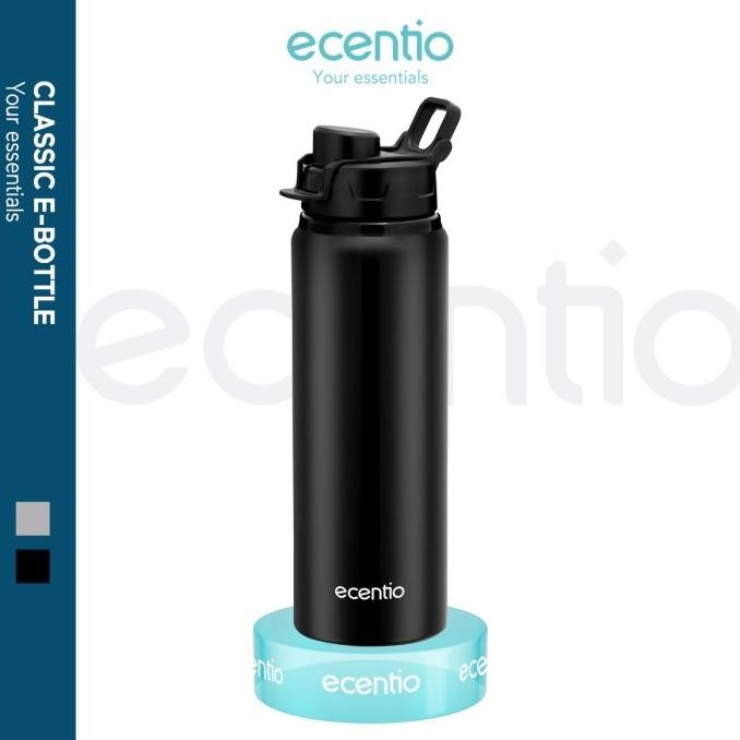 ECENTIO 750ML ALUMINIUM BOTOL OLAHRAGA BOTOL AIR MULTIFUNGSI BOTOL MINUM TUMBLER TUMBLR TEMPAT MINUM