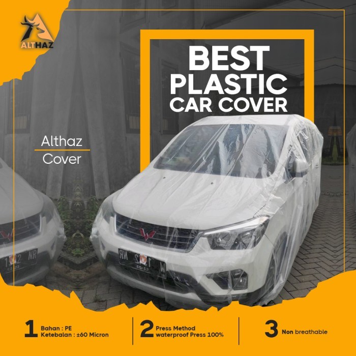 Cover Mobil Transparan / Sarung Mobil Transparan